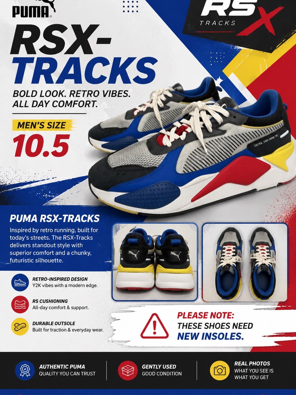 Puma RSX TRACKS 10.5